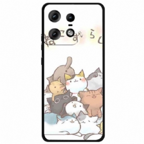 Telefontok Motorola Edge 50 Pro Macskák