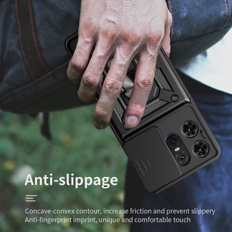 Tok Motorola Edge 50 Pro Lencsevédő És Tartógyűrű