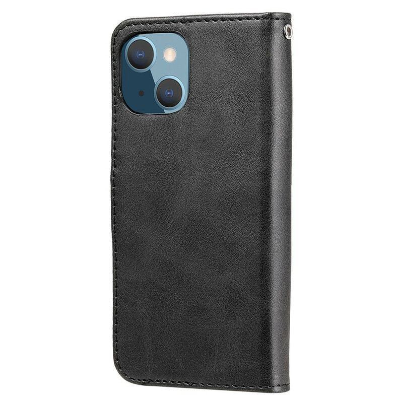 Fliptok / Bőrtok iPhone 13 Mini Vintage Érme Pénztárca