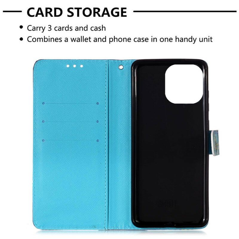 Fliptok iPhone 13 Mini Akvarell Álomfogó