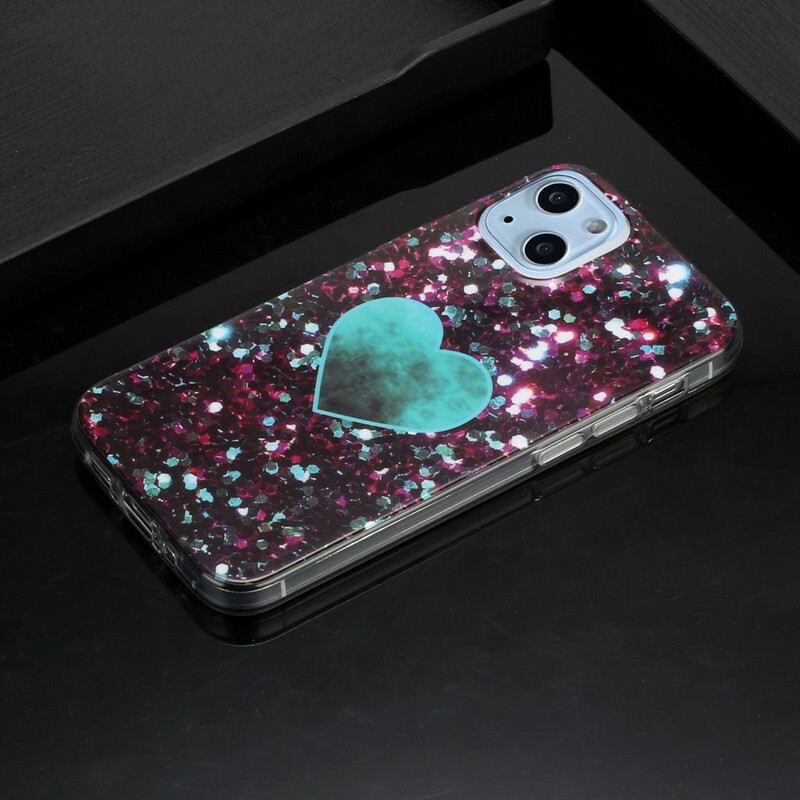 Telefontok iPhone 13 Mini Csillogó Márvány