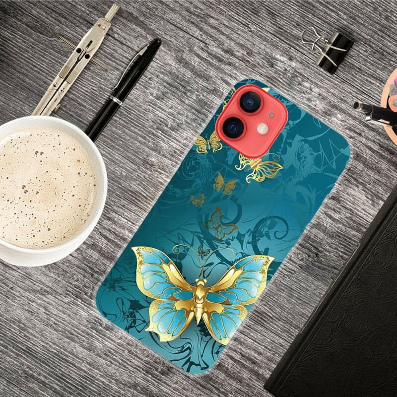 Tok iPhone 13 Mini Rugalmas Pillangók