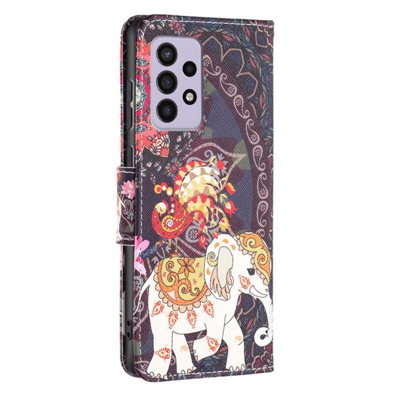 Kinyitható Tokok Samsung Galaxy A33 5G Indiai Elefánt