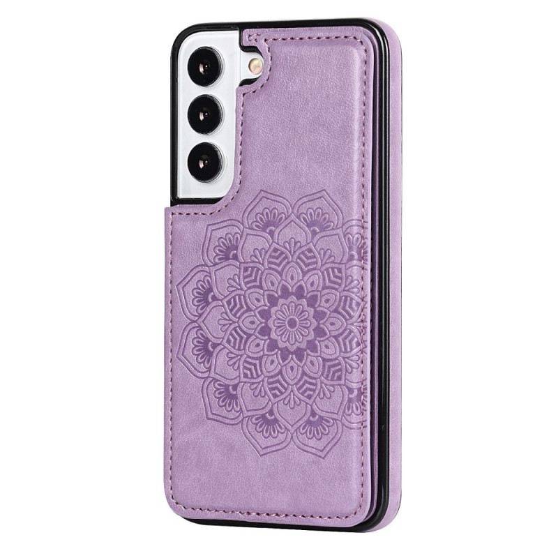 Telefontok Samsung Galaxy S22 5G Mandala Print Kártyatartó