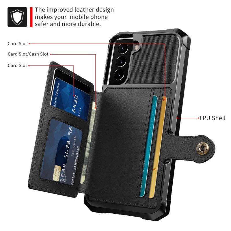 Tok Samsung Galaxy S22 5G Többfunkciós Kártyatartó