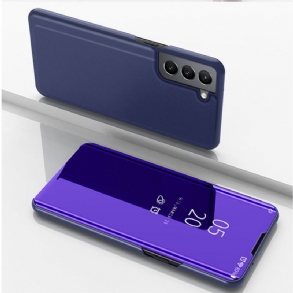 Tok Samsung Galaxy S22 5G Tükör És Műbőr