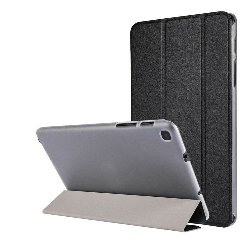 Tok Samsung Galaxy Tab A7 Lite Műbőr Selyem Textúra