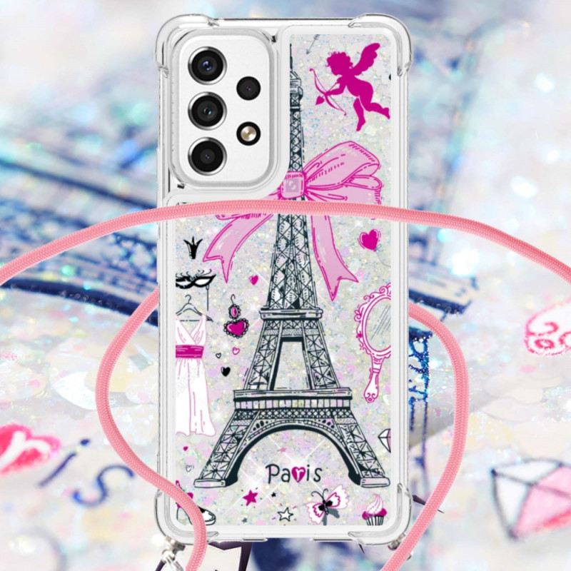 Tok Samsung Galaxy A53 5G Láncokat A Cordon Eiffel-toronyban