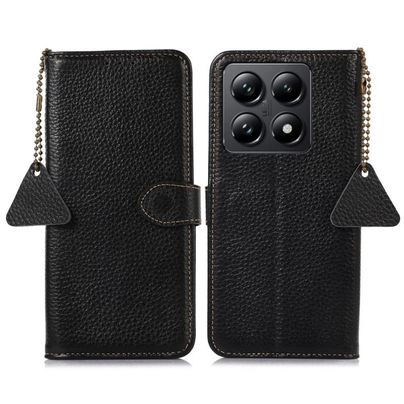 Fliptok Xiaomi 14t Pro Rfid Blokkoló Valódi Bőr