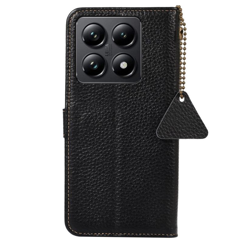 Fliptok Xiaomi 14t Pro Rfid Blokkoló Valódi Bőr