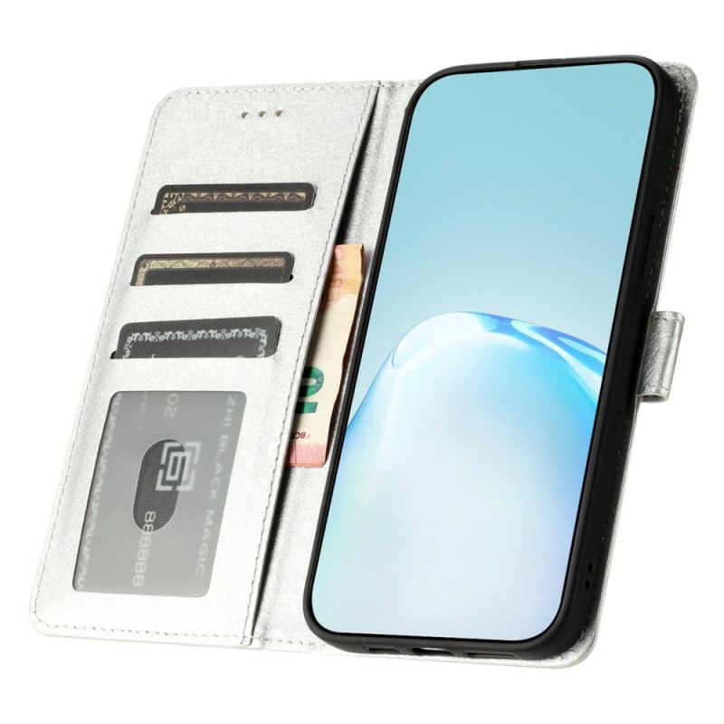 Kinyitható Bőrtok Xiaomi 14t Pro Pántos Selyem Textúra
