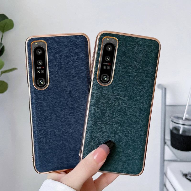 Tok Sony Xperia 1 IV Valódi Bőr