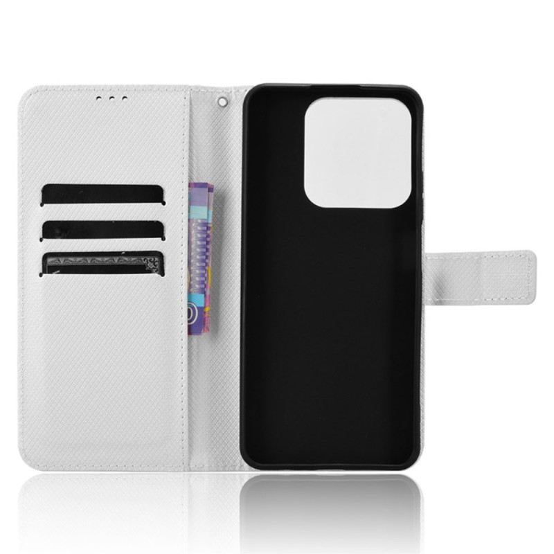 Bőrtok Realme C61 Pöttyös Pánt