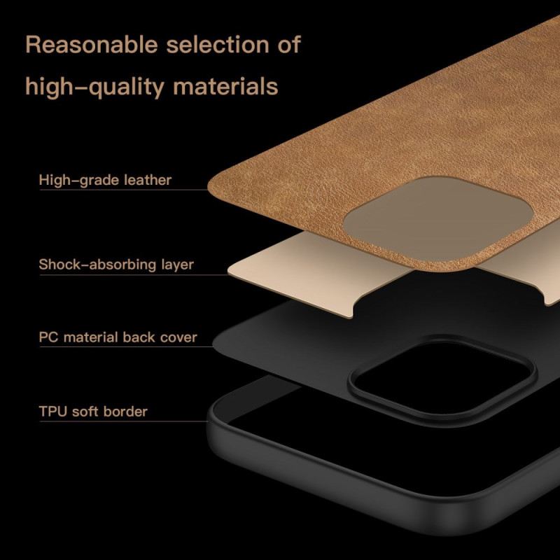 Tok Realme C61 Bőr Stílusú