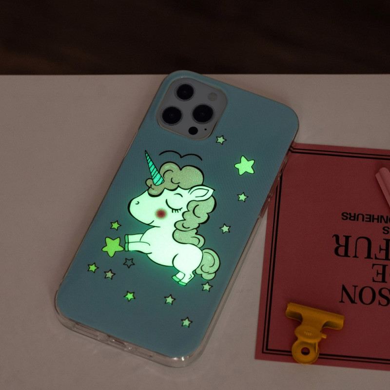 Telefontok iPhone 15 Pro Max Fluoreszkáló Egyszarvú
