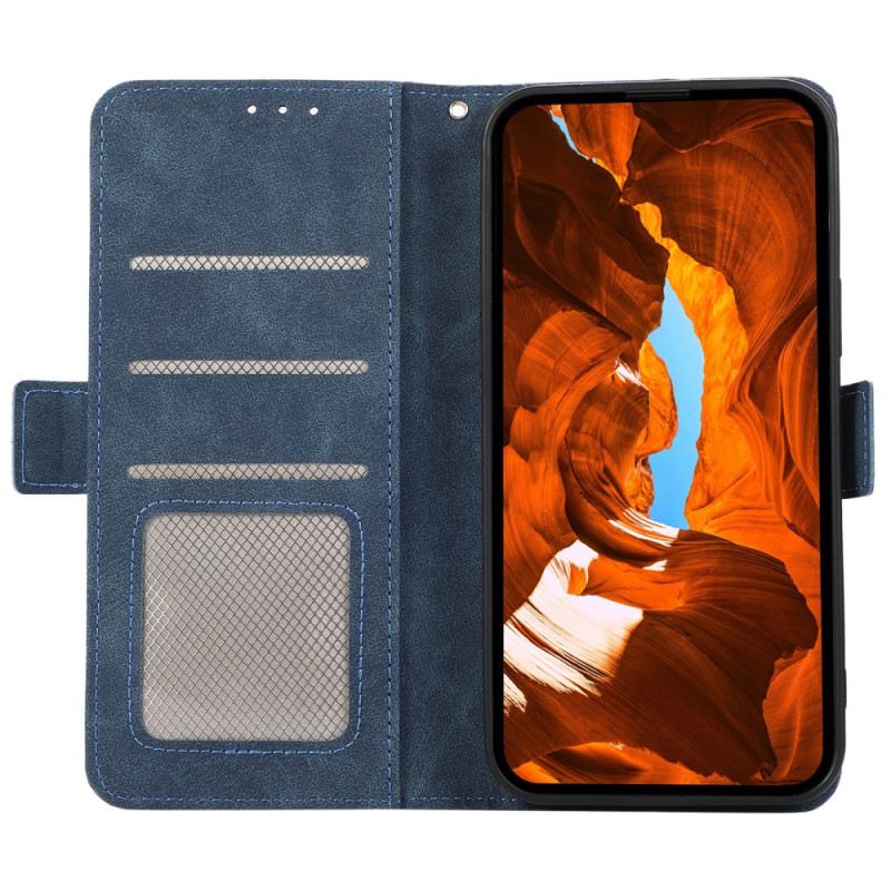 Bőrtok Xiaomi Redmi Note 14s Abeel Velúr Hatású