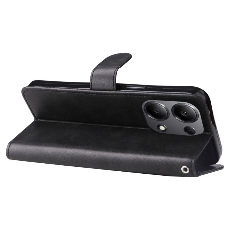 Bőrtok Xiaomi Redmi Note 14s Elülső Aprópénztartó Pénztárca