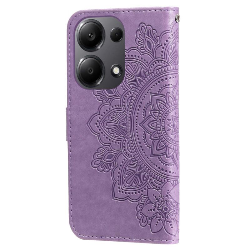 Bőrtok Xiaomi Redmi Note 14s Mandala Minta