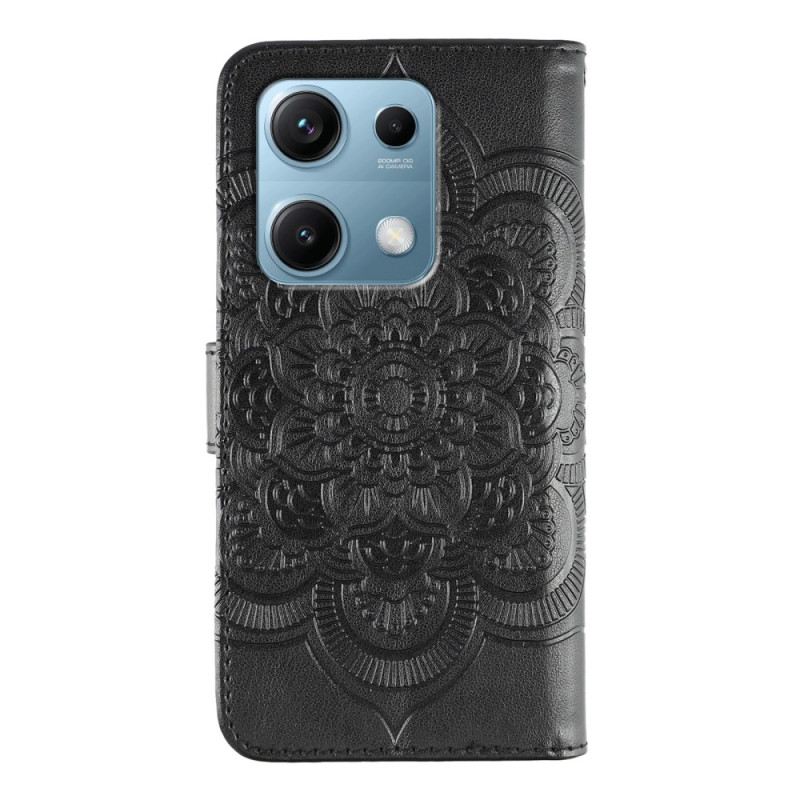 Bőrtok Xiaomi Redmi Note 14s Mandala Minta