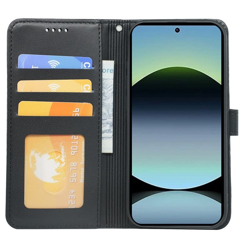 Bőrtok Xiaomi Redmi Note 14s Pántdíszítés