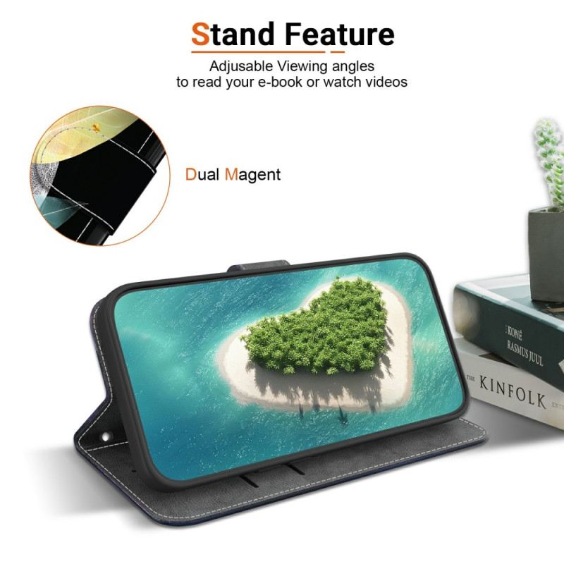 Bőrtok Xiaomi Redmi Note 14s Színes Tollak