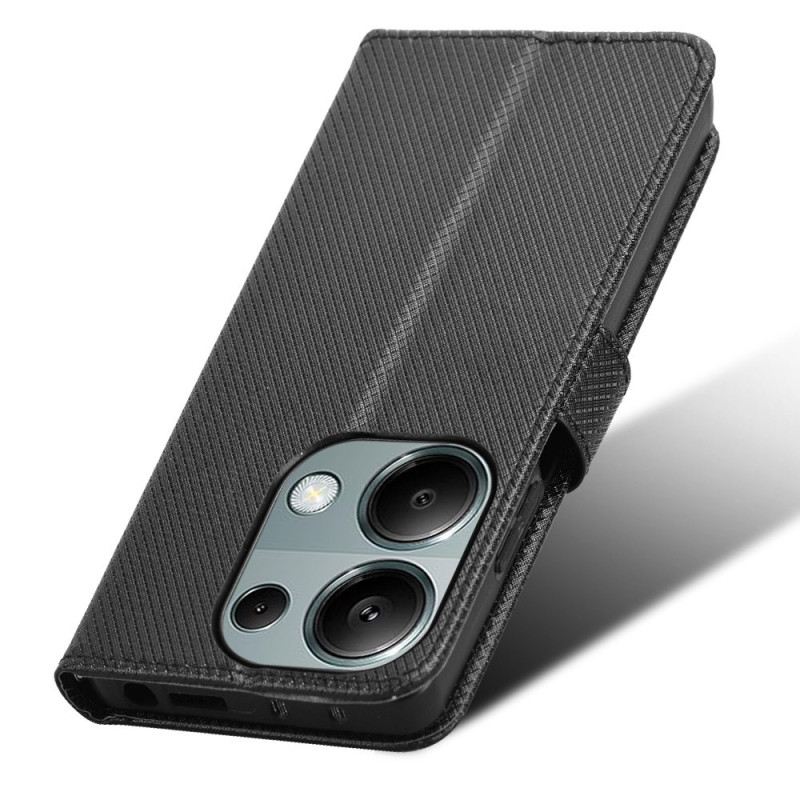 Bőrtok Xiaomi Redmi Note 14s Texturált Műbőr