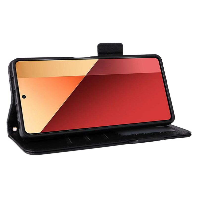 Bőrtok Xiaomi Redmi Note 14s Ultravékony Pánttal