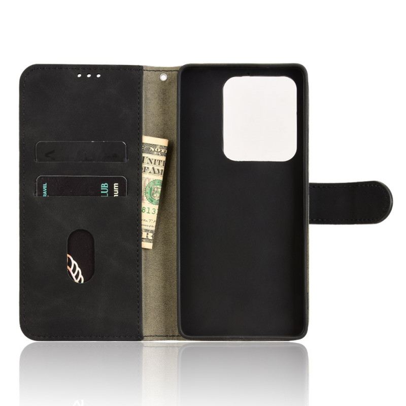 Bőrtok Xiaomi Redmi Note 14s Velúr Hatású