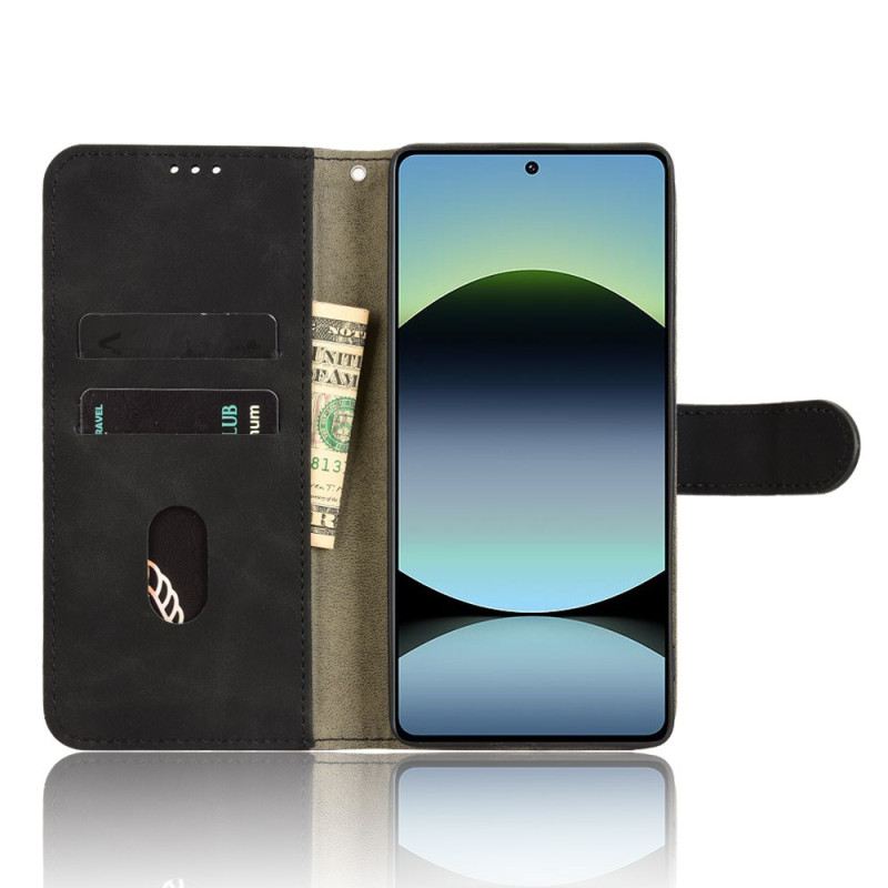 Bőrtok Xiaomi Redmi Note 14s Velúr Hatású