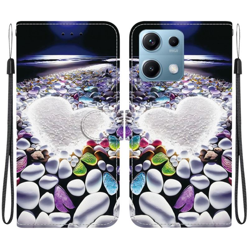 Fliptok Xiaomi Redmi Note 14s Szívminta