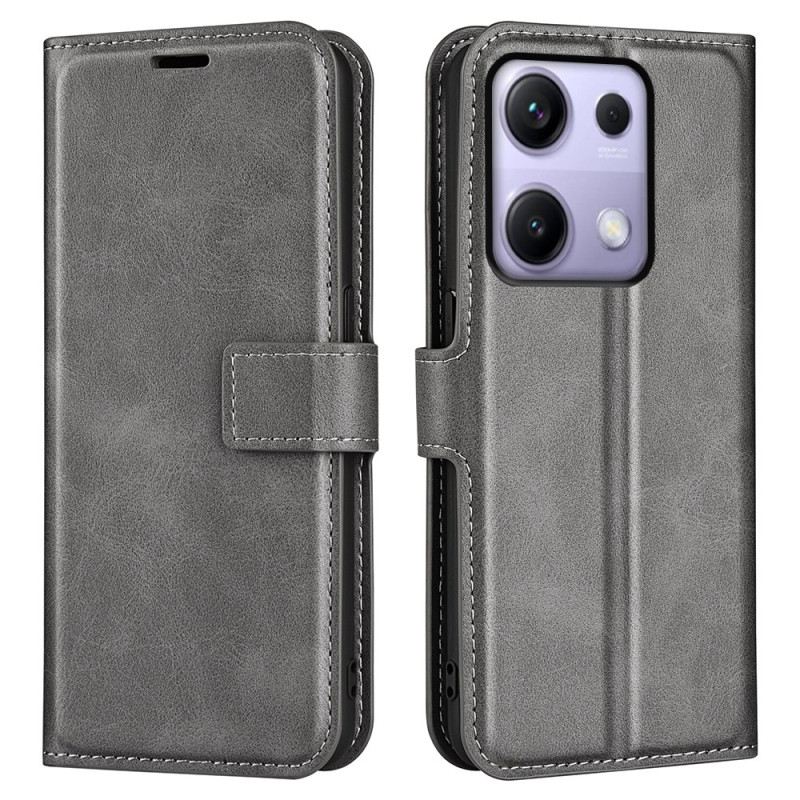 Kinyitható Tokok Xiaomi Redmi Note 14s Bőr Stílusú