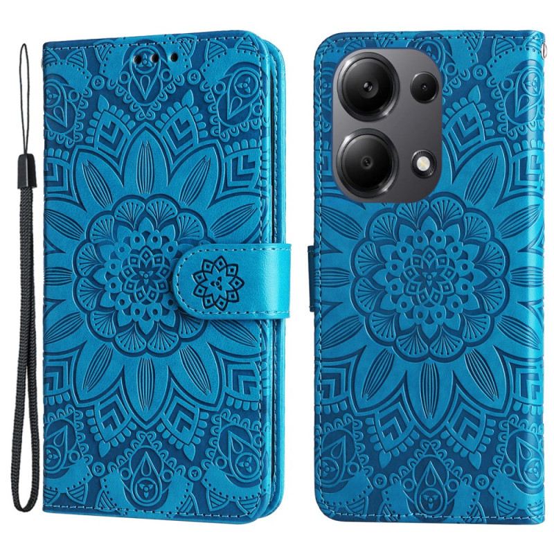 Kinyitható Tokok Xiaomi Redmi Note 14s Mandala Pánttal