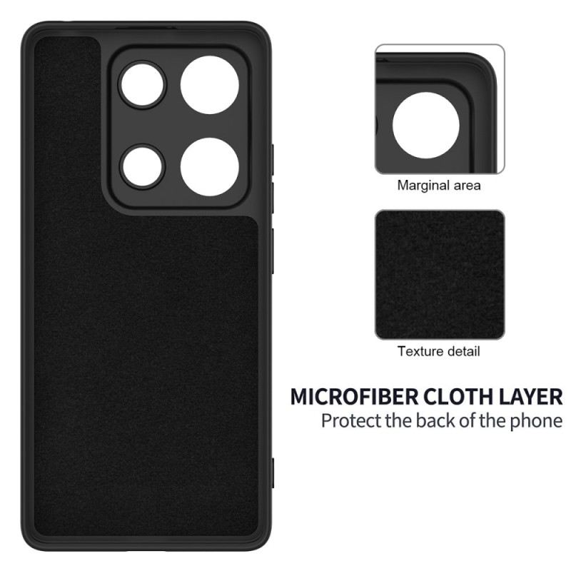 Tok Xiaomi Redmi Note 14s Folyékony Szilikon Szíj