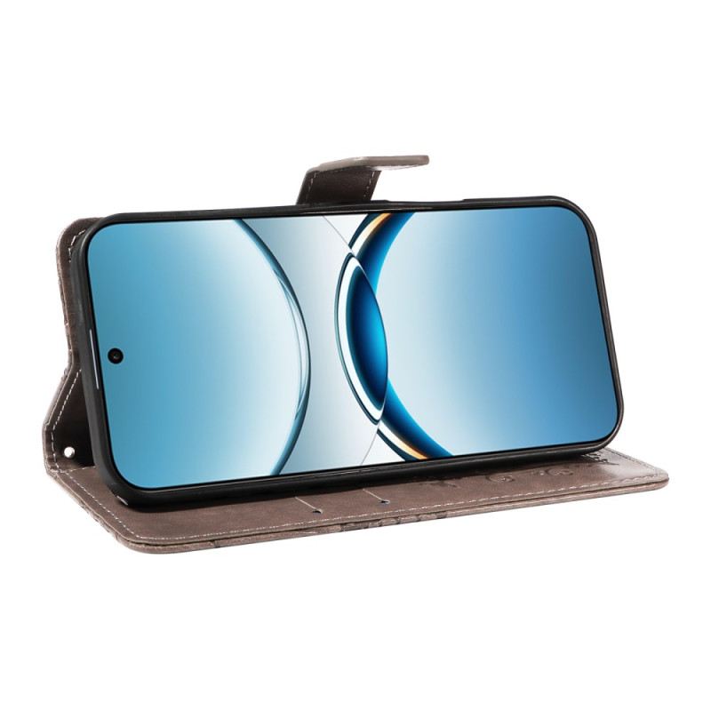 Bőrtok Oppo Find X8 Óriás Pillangók