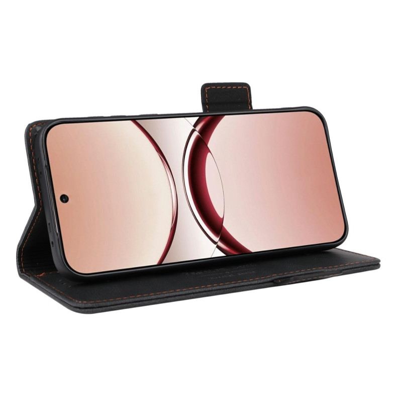 Bőrtok Oppo Find X8 Vintage Velúr Hatású