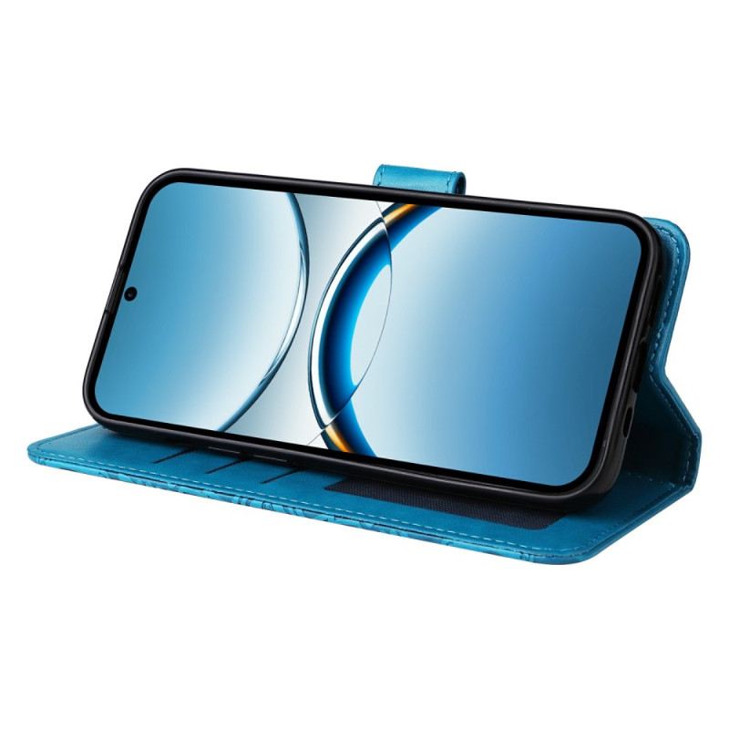 Kinyitható Bőrtok Oppo Find X8 Napraforgóminta