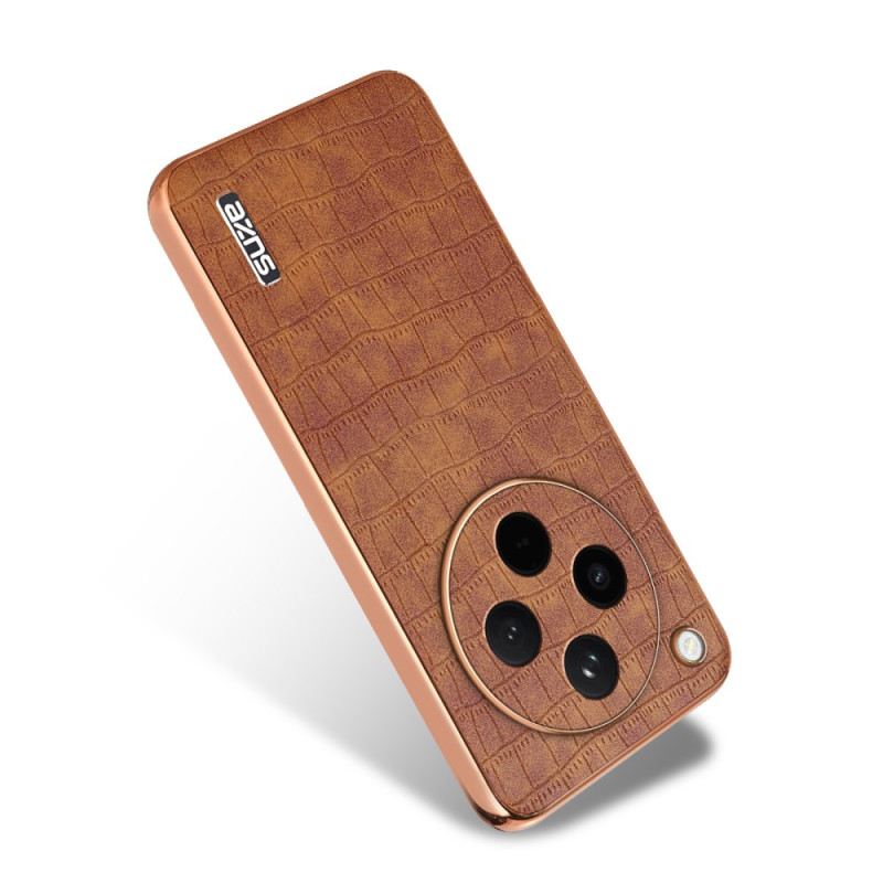 Mobiltelefon Tokok Oppo Find X8 Azns Krokodil Stílusú