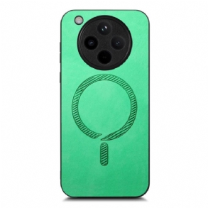 Tok Oppo Find X8 Magsafe-kompatibilis Bőrhatású