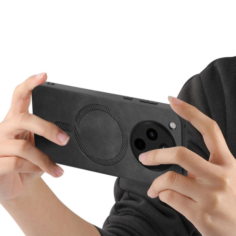 Tok Oppo Find X8 Magsafe-kompatibilis Bőrhatású