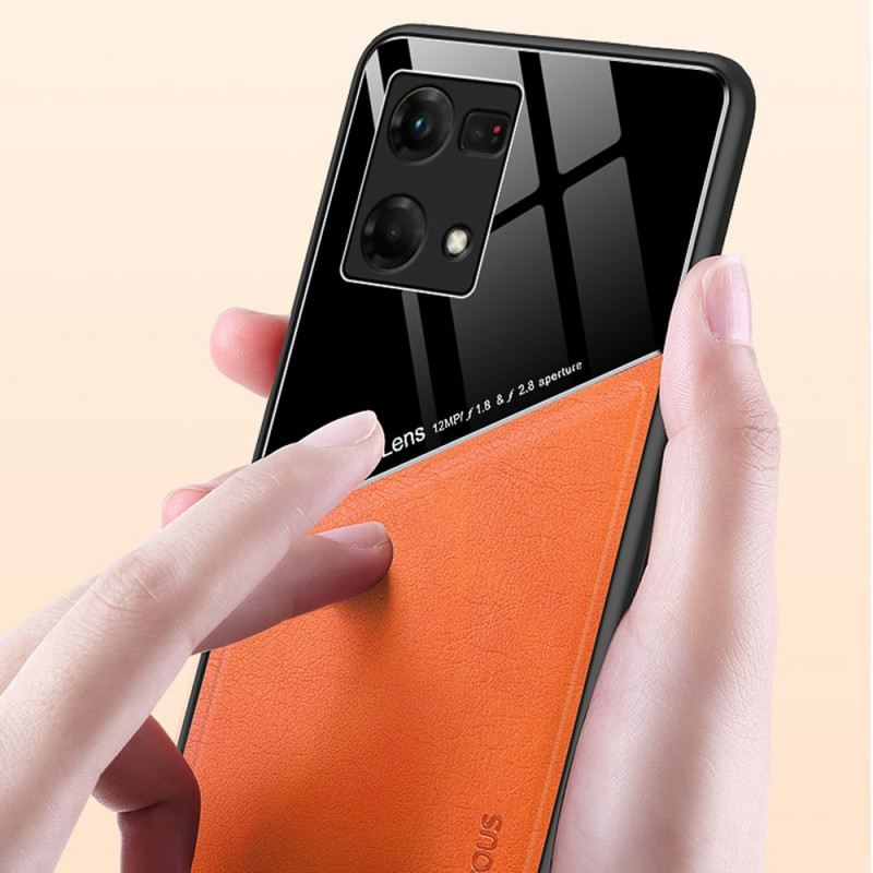 Tok Oppo Reno 7 Prémium Műbőr