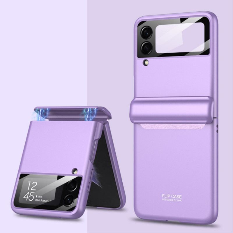 Fliptok Samsung Galaxy Z Flip 3 5G Bőrtok Gkk Mágneses Csuklópánt