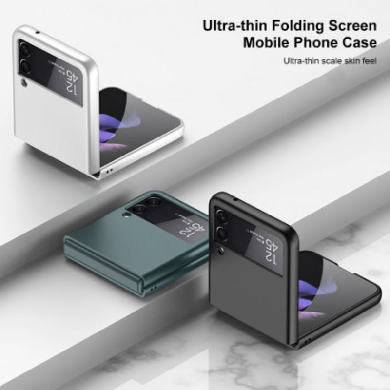 Fliptok Samsung Galaxy Z Flip 3 5G Bőrtok Ultra Fine Gkk