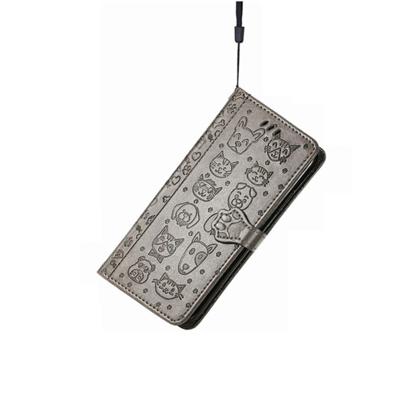 Bőrtok Xiaomi Redmi Note 15 Pro Plus 5g Animált Állatok