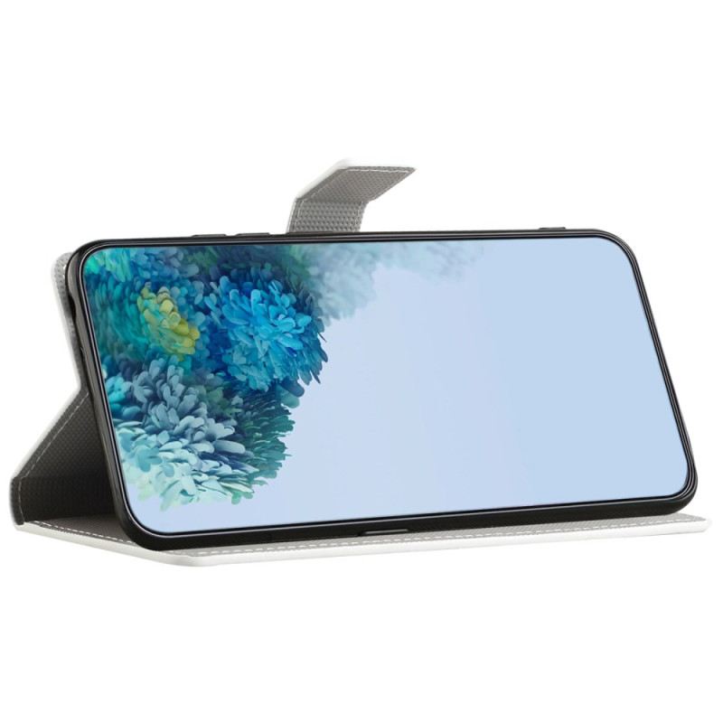 Bőrtok Xiaomi Redmi Note 15 Pro Plus 5g Lótusz Minta