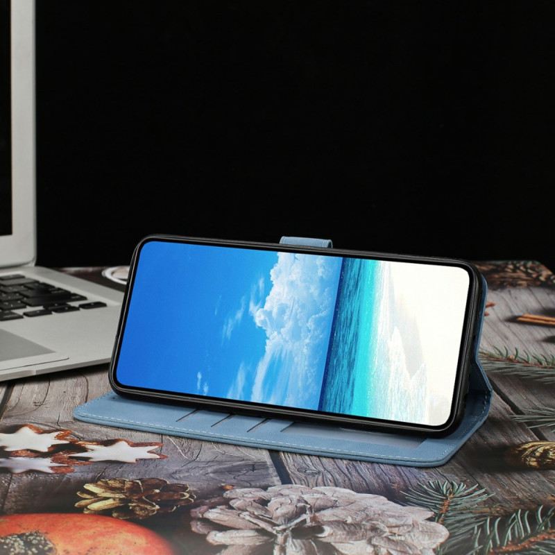 Bőrtok Xiaomi Redmi Note 15 Pro Plus 5g Pillangó És Virágminta