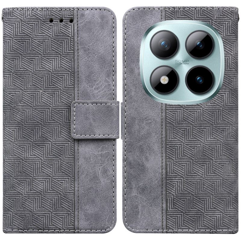 Bőrtok Xiaomi Redmi Note 15 Pro Plus 5g Szőtt Minta