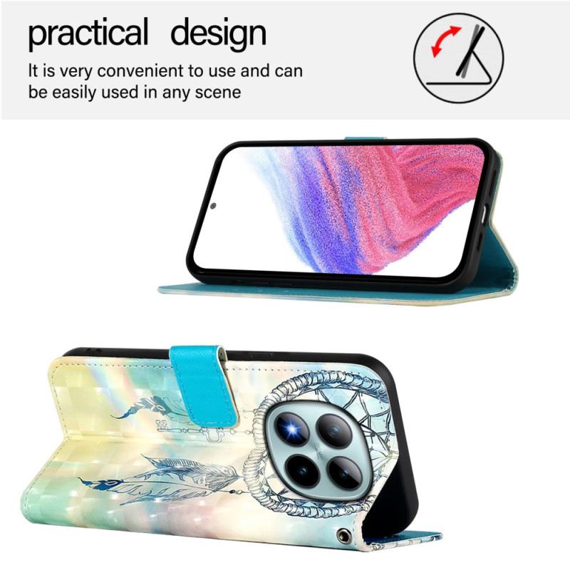 Fliptok Xiaomi Redmi Note 15 Pro Plus 5g Akvarell Álomfogó