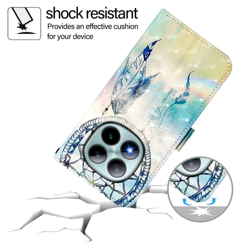 Fliptok Xiaomi Redmi Note 15 Pro Plus 5g Akvarell Álomfogó