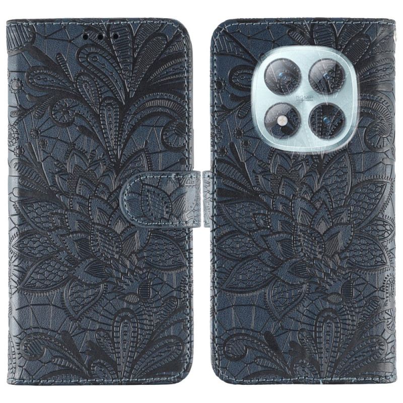 Fliptok Xiaomi Redmi Note 15 Pro Plus 5g Csipkevirágminta