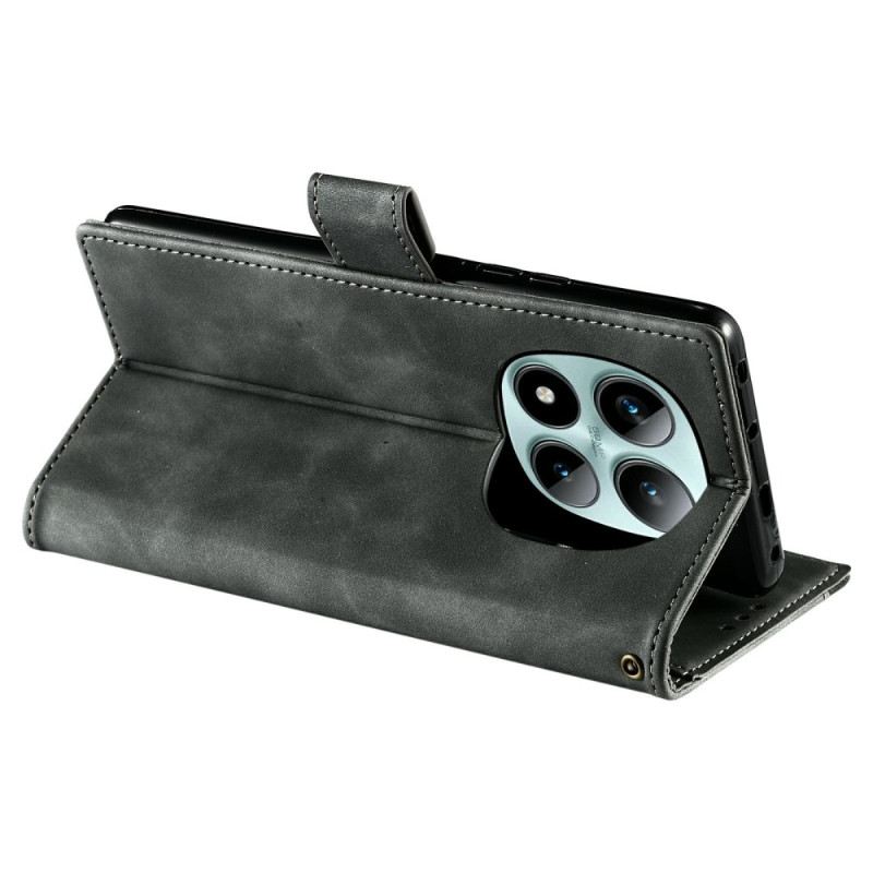 Fliptok Xiaomi Redmi Note 15 Pro Plus 5g Kéttónusú Retró Pántos Pénztárca